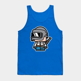 Chibi PUBG Character Tank Top